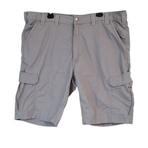 Carhartt vintage Relaxed Fit Gray Mens Cargo‎ Shorts Size 44 Workwear Outdoor